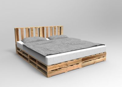 Vizualizace postele NERU nová varianta