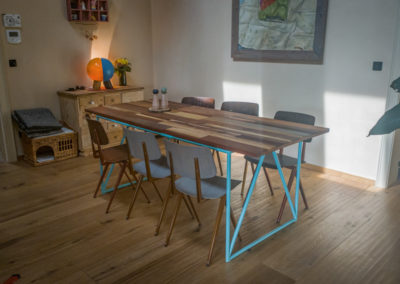 Paletky | recyklovaný nábytek z palet | Stůl Mix Exot Domáčková Lq 8 | nábytek na míru
