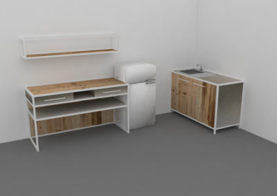 Paletky | recyklovaný nábytek z palet | Mobilní Kuchyň Web 1200 6 | nábytek na míru
